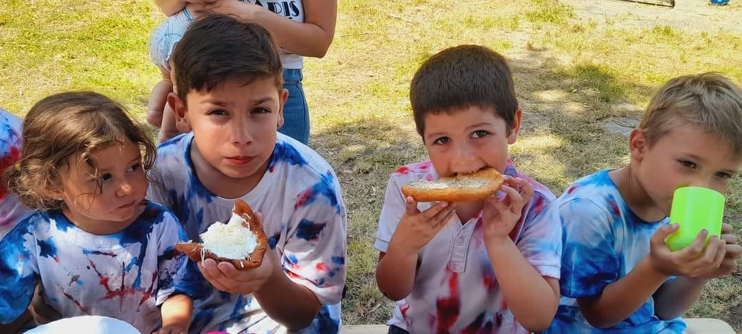 Nyári hittan táborosok